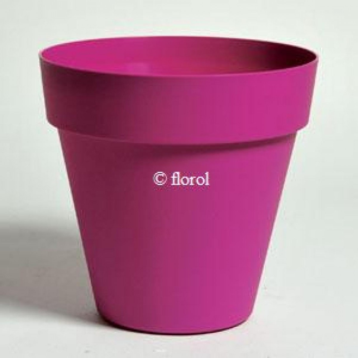 Pot plastique RIO fuchsia Ø 29 cm. Pot plastique RIO fuchsia Ø 29 cm.