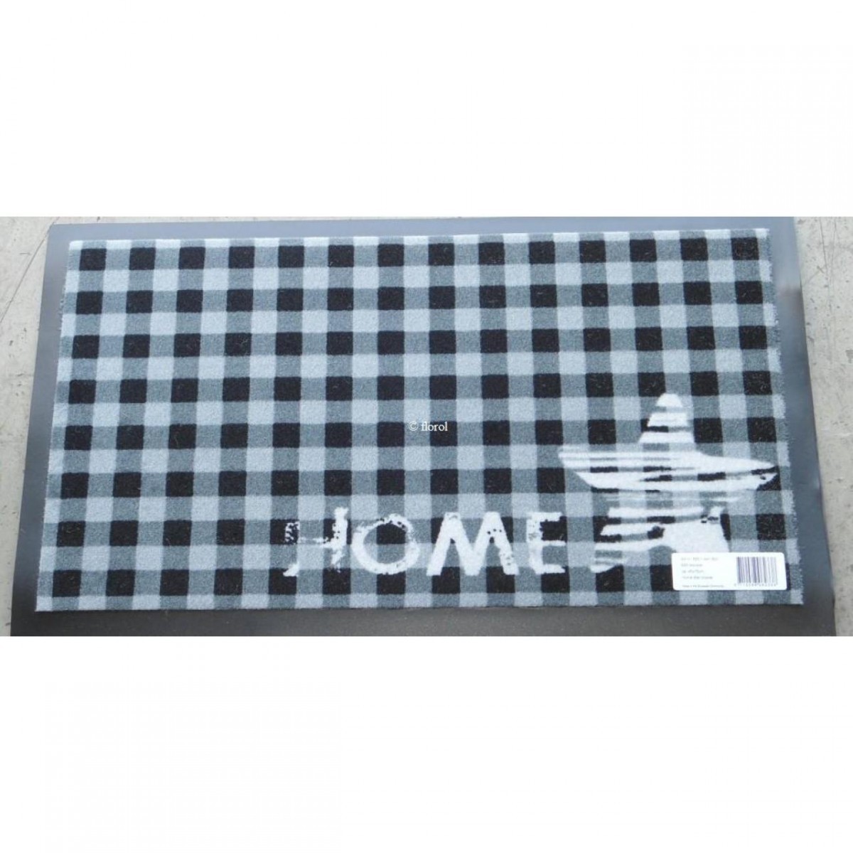 Paillasson home imprimé 100% polyamide 45x75 cm. Paillasson home imprimé 100% polyamide 45x75 cm.