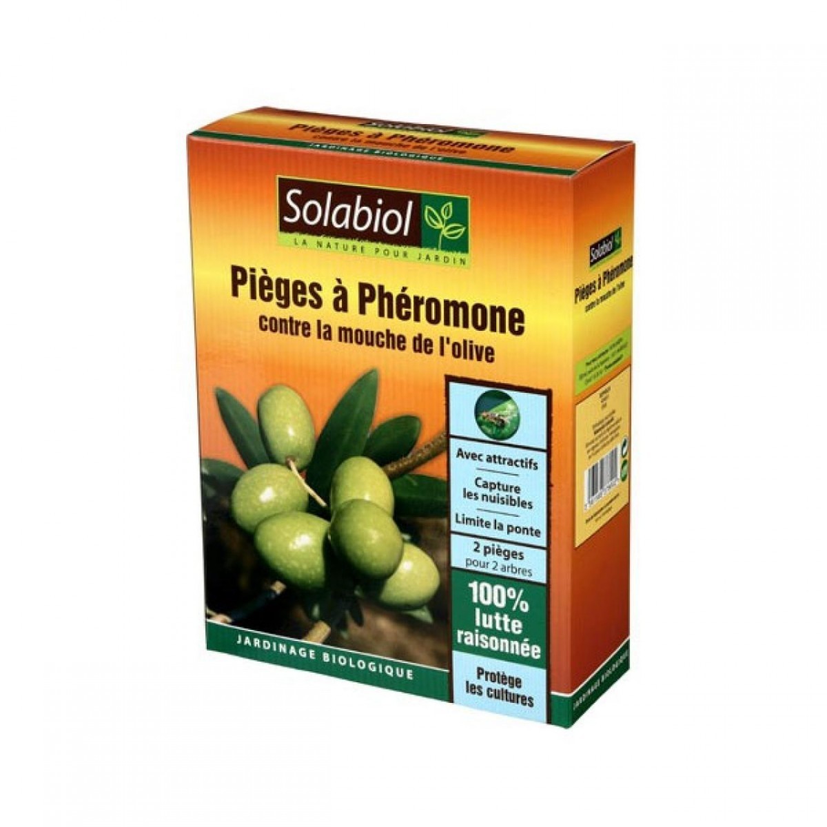 Piège à phéromone mouche de l'olive SOLABIOL. - Florol