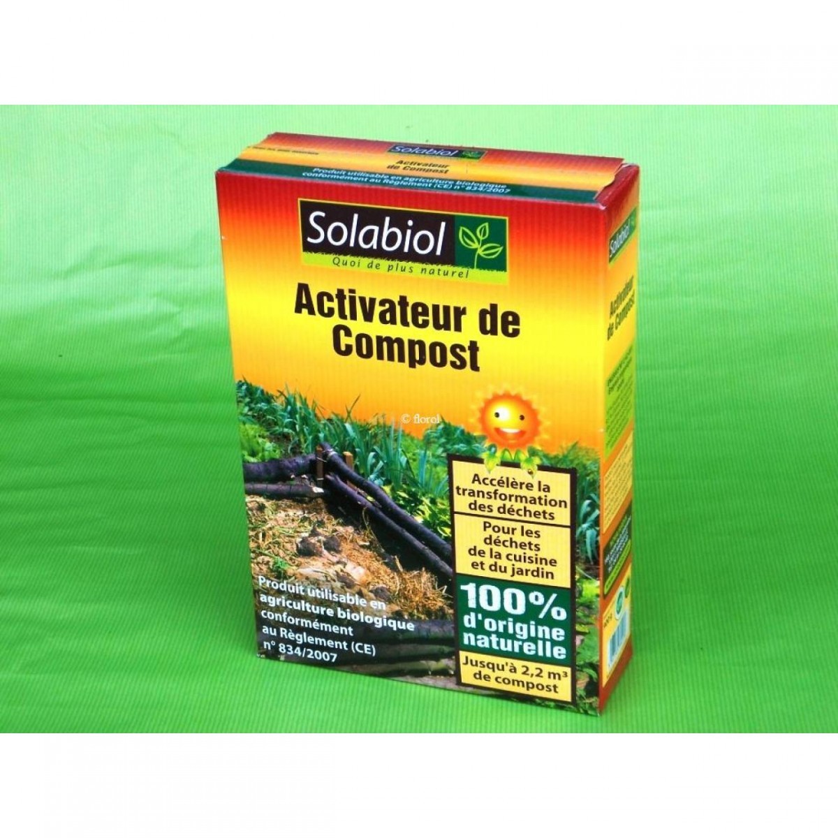 Activateur de compost bio, 900 g SOLABIOL. - Florol