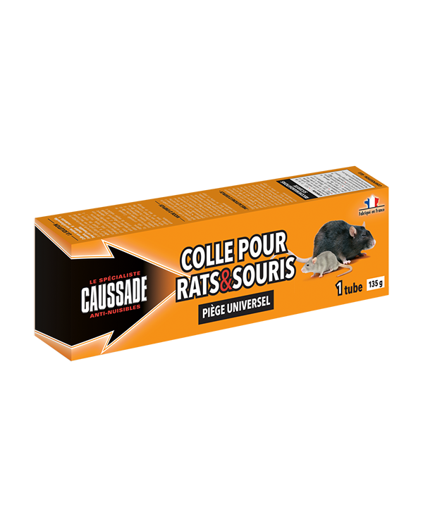 TUBE GLUE COLLE POUR RONGEURS DE 135 G LOT DE 25