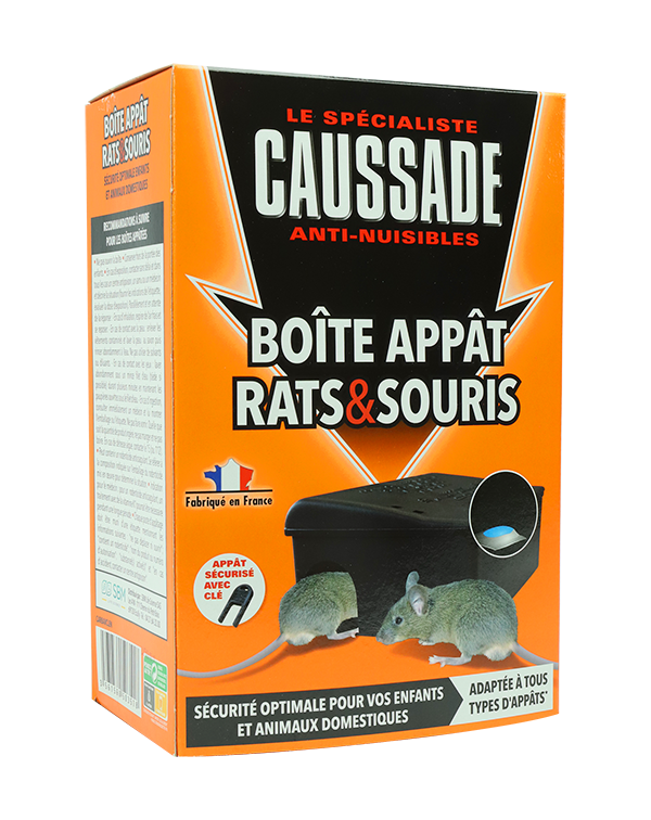 Souricide Caussade Souris forte infestation • grains 5 sachets