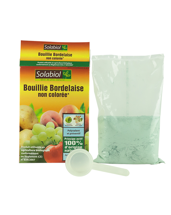 Les produits   Soin et traitement - Bouillie bordelaise non  colorée 400g SOLABIOL