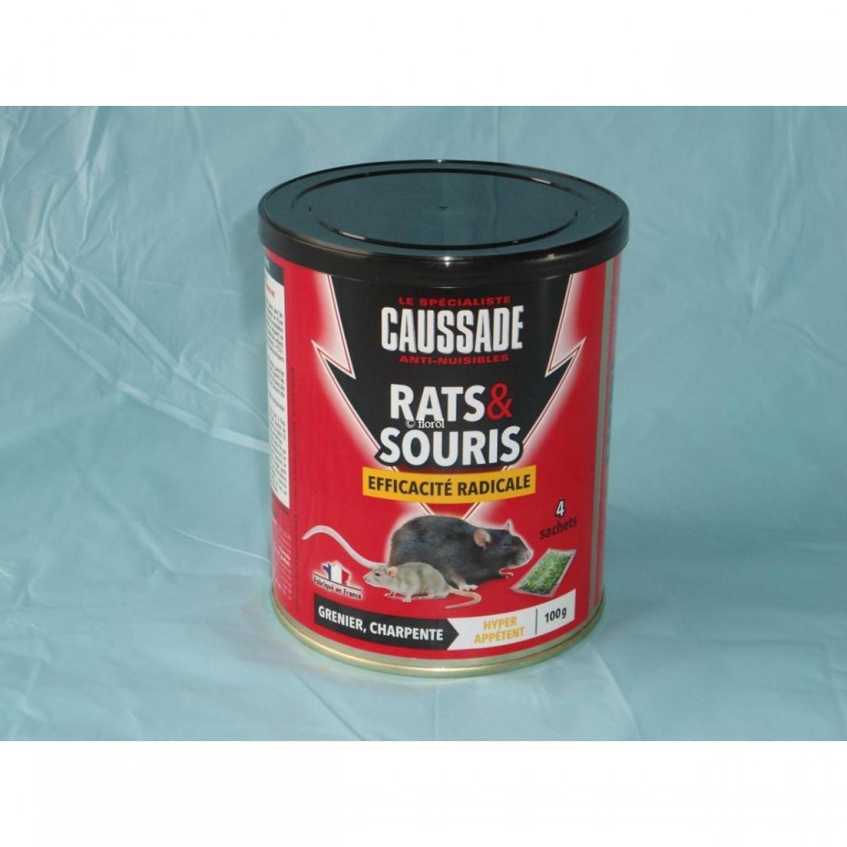 Rats et souris céréales efficacité radicale 100 g CAUSSADE Florol