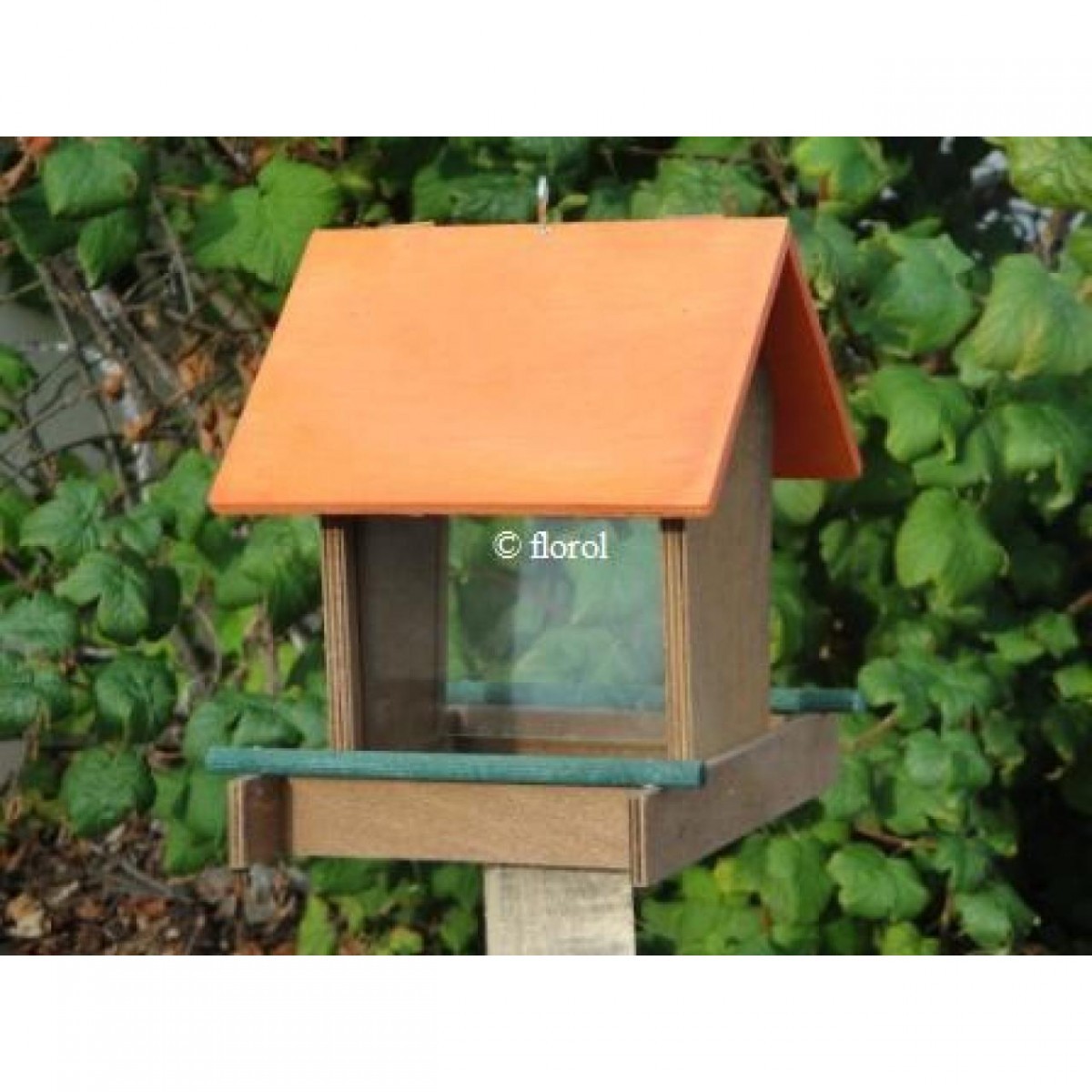 Mangeoire pour oiseaux chalet. - Florol