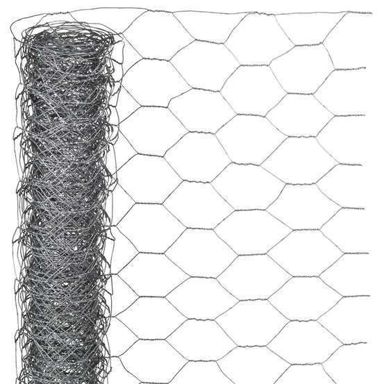 Grillage galvanisé TT hexagonal maille de 13 mm ht100 cm Lg 5 m - Florol