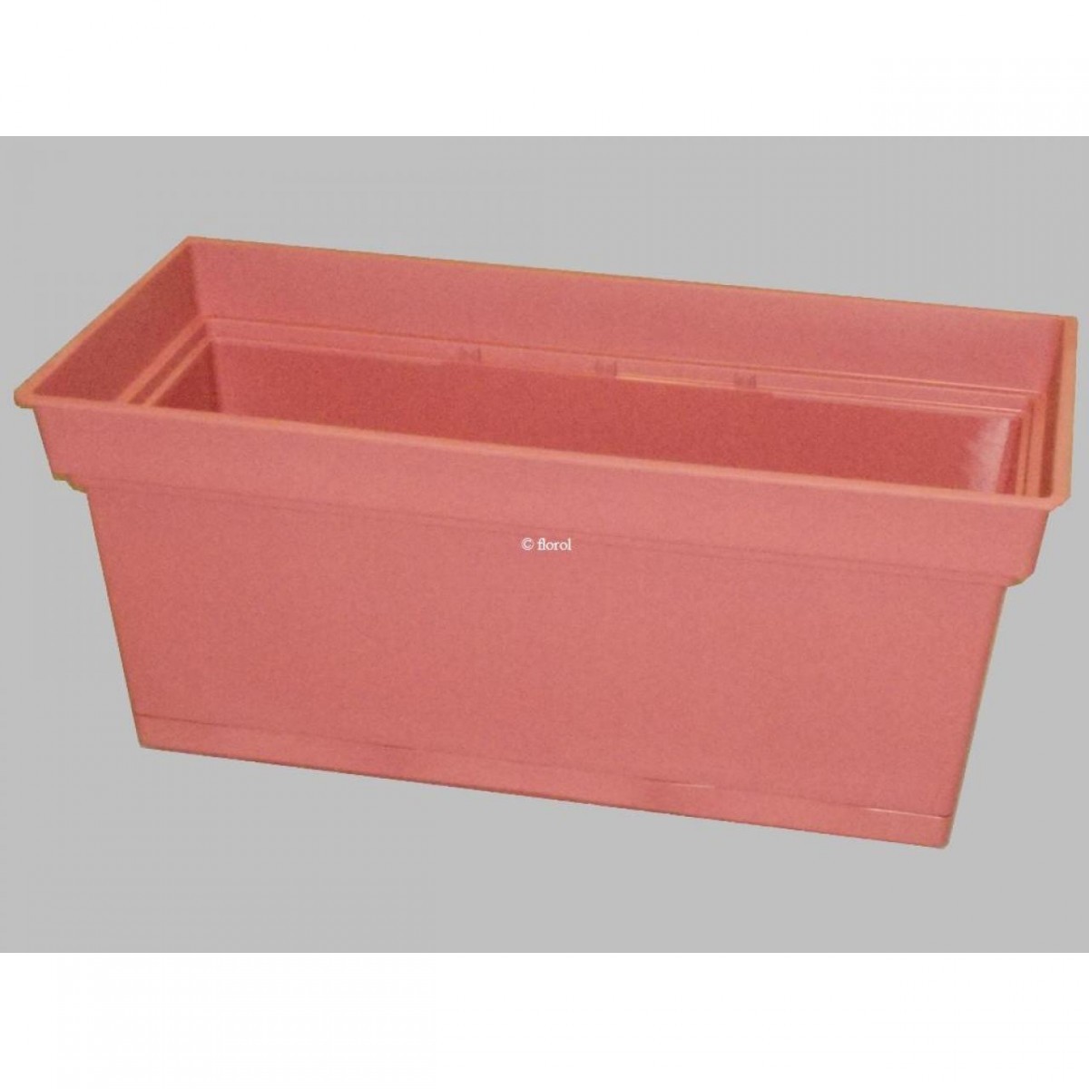 Jardinière plastique AQUA soucoupe clipsée 99x47 cm marsala. Jardinière plastique AQUA soucoupe clipsée 99x47 cm marsala.