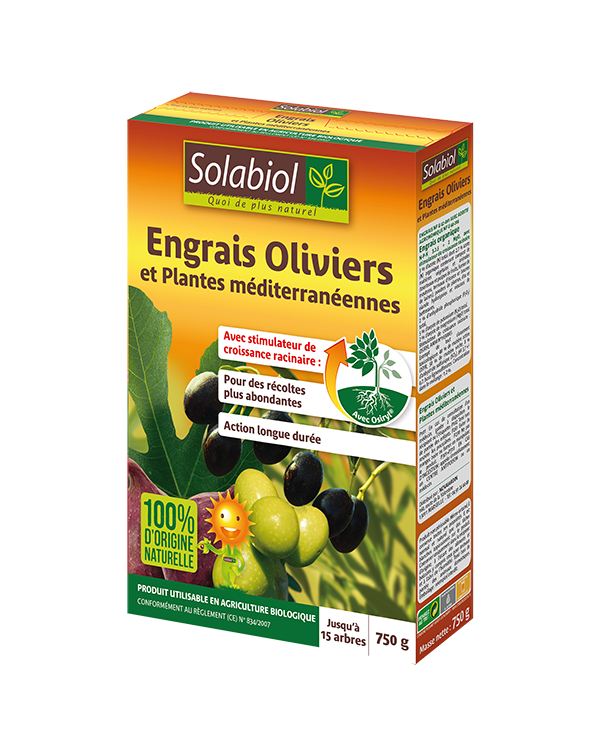 Engrais agrumes 750 gr. Solabiol –