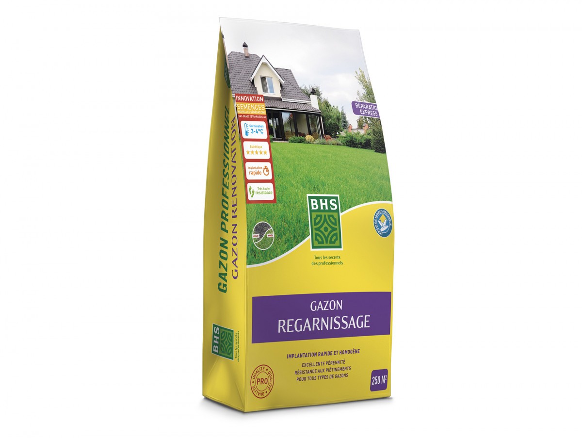 Gazon de regarnissage rénovation 5 Kg dont 20% offert Gazon de regarnissage rénovation 5 Kg dont 20% offert