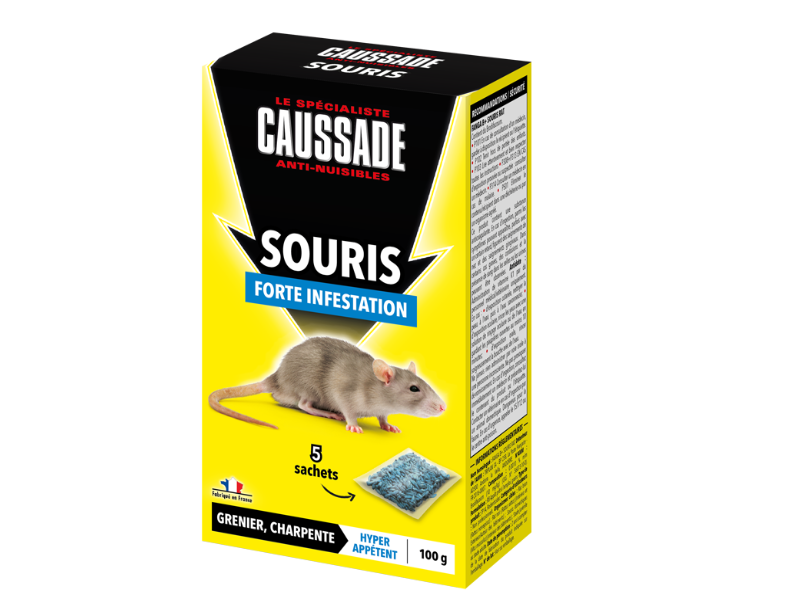 Souris céréales foudroyant 100 g - Florol