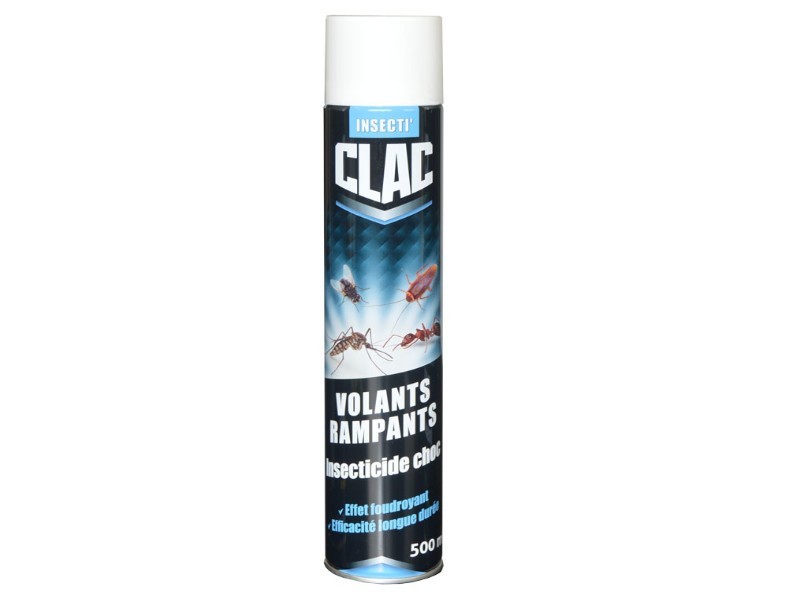 PROTECTA INSECTI'CLAC volants rampants fumigène hydro-réactif 15g