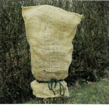 Housse d'Hivernage Naturel Biodégradable en Toile de Jute 230g/m² - 2  tailles