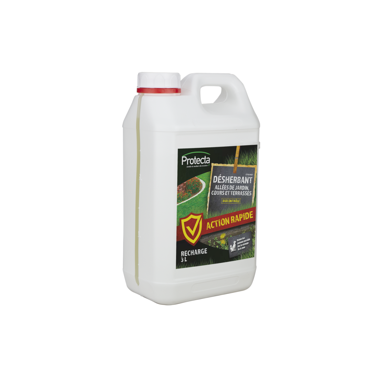 Déserbant jardin prêt à l'emploi rcharge 3 litres Déserbant jardin prêt à l'emploi rcharge 3 litres
