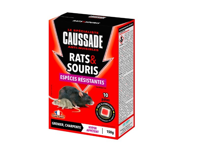 Raticide en pâte pour rats Clac 150g