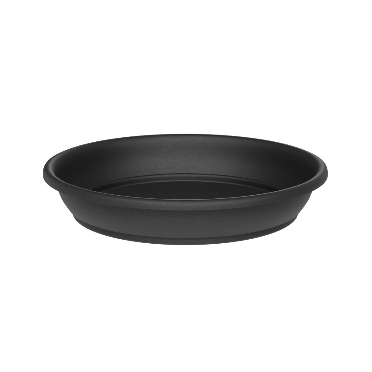 SOUCOUPE RONDE BASIC CENDRE 12 CM