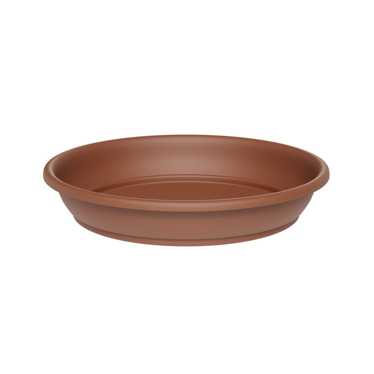 SOUCOUPE RONDE BASIC ARGILE 14 CM