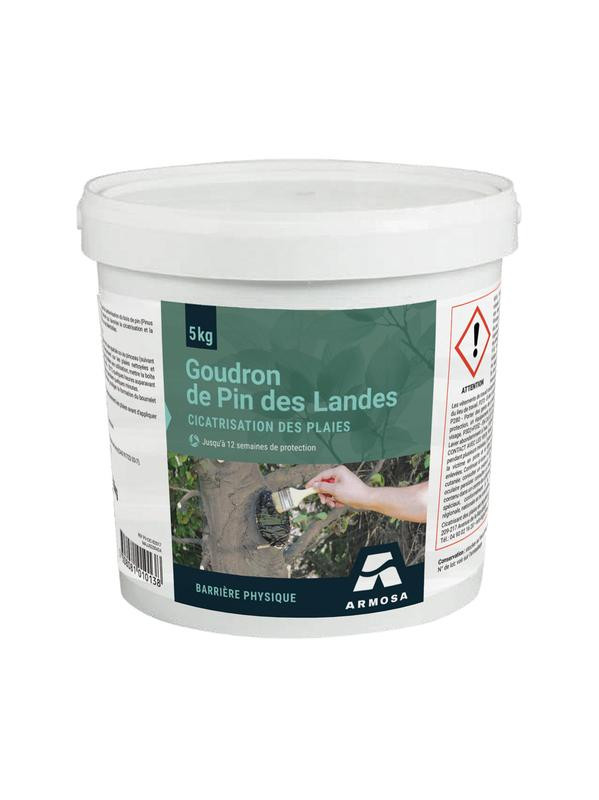 Goudron de pin des Landes dit de Norvège pot de 5 Kg