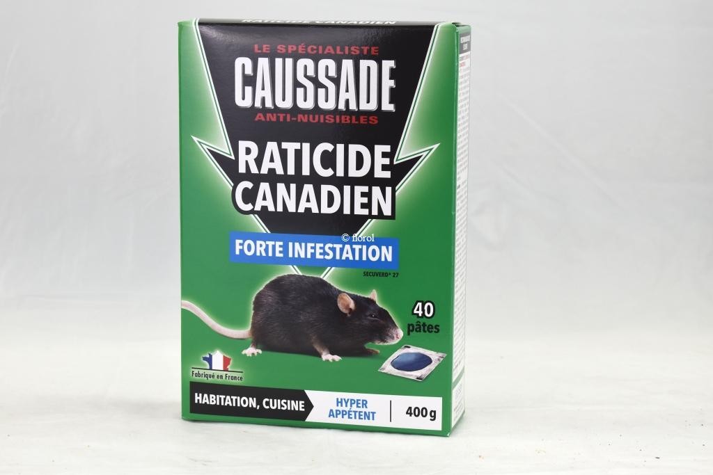 CARBF150 Raticide Canadien, Anti Rats & Souris