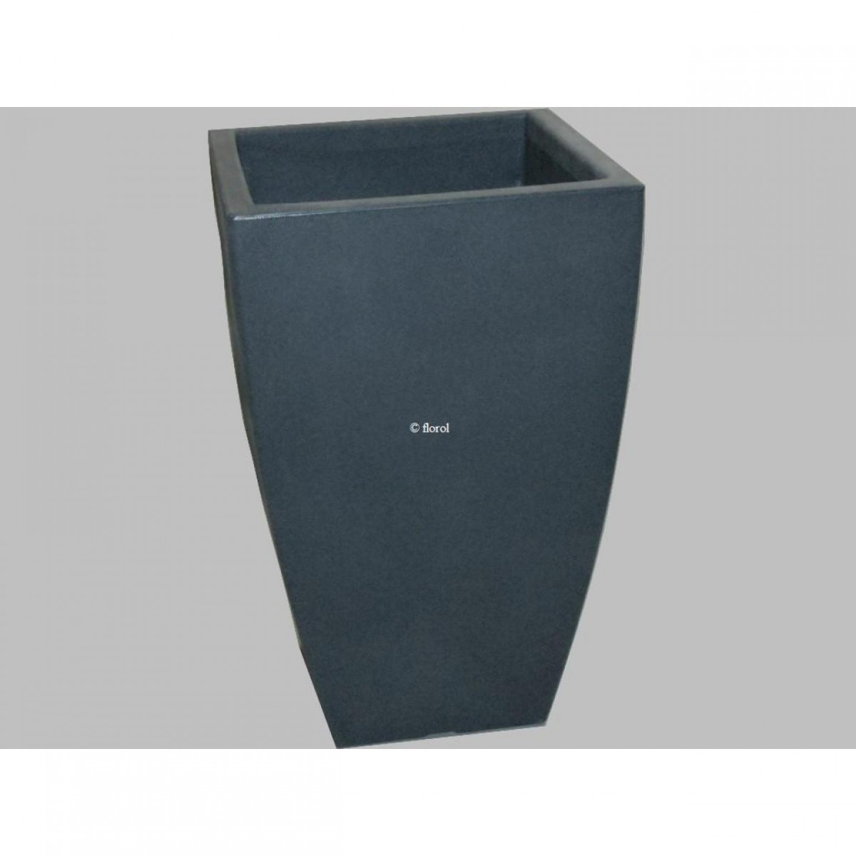 Pot rotomoulé Quadro Veneto anthracite. Pot rotomoulé Quadro Veneto anthracite.