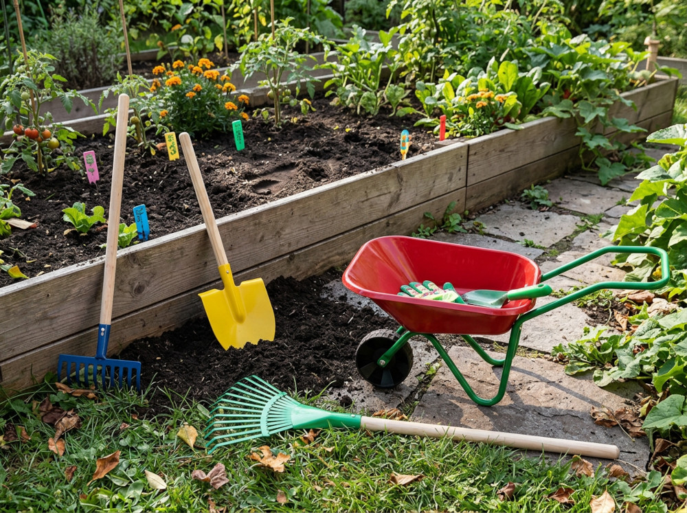 Outils de jardin pour les enfants